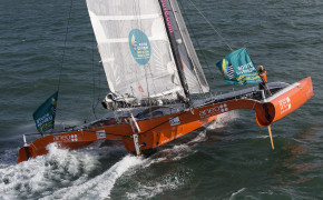 Sortie sensation trimaran de course - Regate du tour de Groix-7