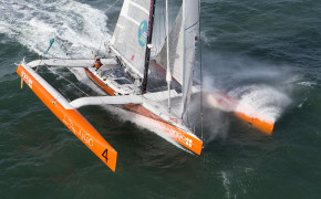 Sortie sensation trimaran de course - Regate du tour de Groix-11